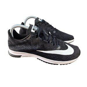 Nike Zoom Pegasus 35 Turbo Black/White‎ Running Shoes Womens Size 7 Sneakers